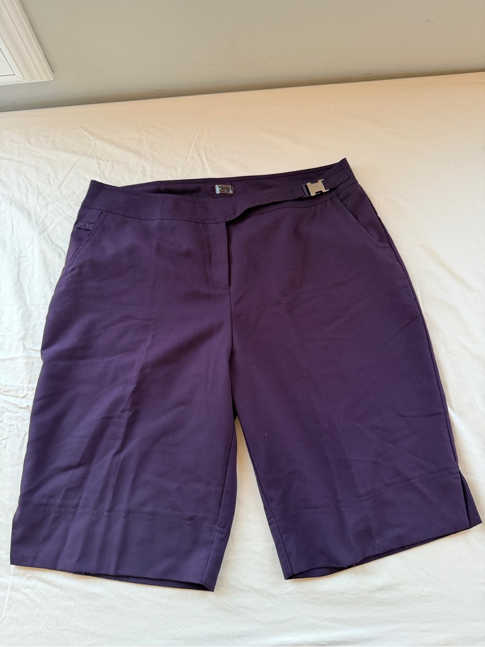 Swing - Women's Deep Purple Bermuda Shorts